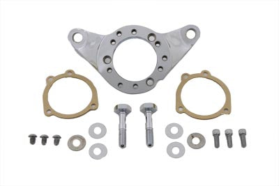 HARLEY Air Cleaner Bracket Kit Chrome Billet Fits 1999-2015 FLST, with carburetor or EFI 1999-2015 F