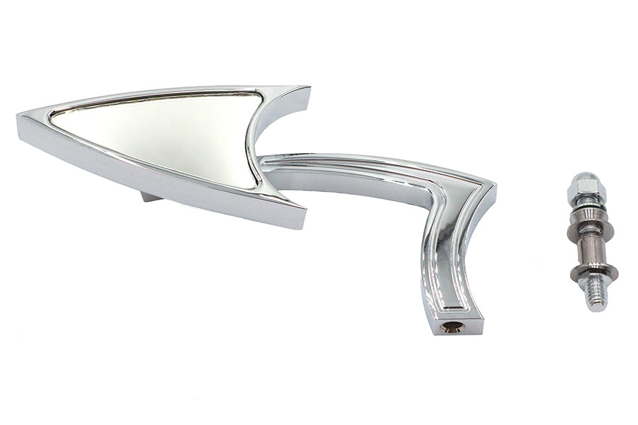 HARLEY Odin Arrow Style Mirror Billet Fits 1965-UP All, models for left and right side application