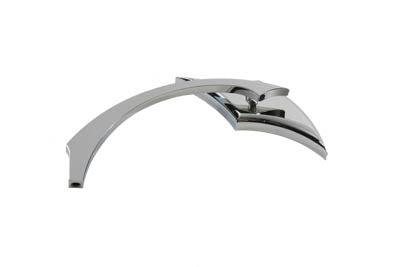 HARLEY Druid Mirror Speer-Stil mit Speer-Vorbau passend für alle Modelle ab 1965, für die linke Seite