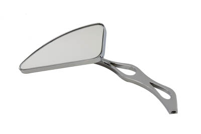 HARLEY Ace Spiegel Smooth Style mit Billet-Stiel Passend für alle Modelle ab 1965, für linke Seite