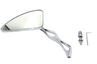 HARLEY Ace Spiegelkugel, gefräster Stil mit Billet-Schaft, passend für alle Modelle ab 1965, linksseitige Anwen