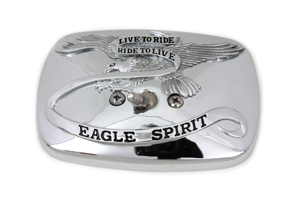 HARLEY Chrom Adler Spirit Spiegelkopf Passend für 0- Alle, Modelle