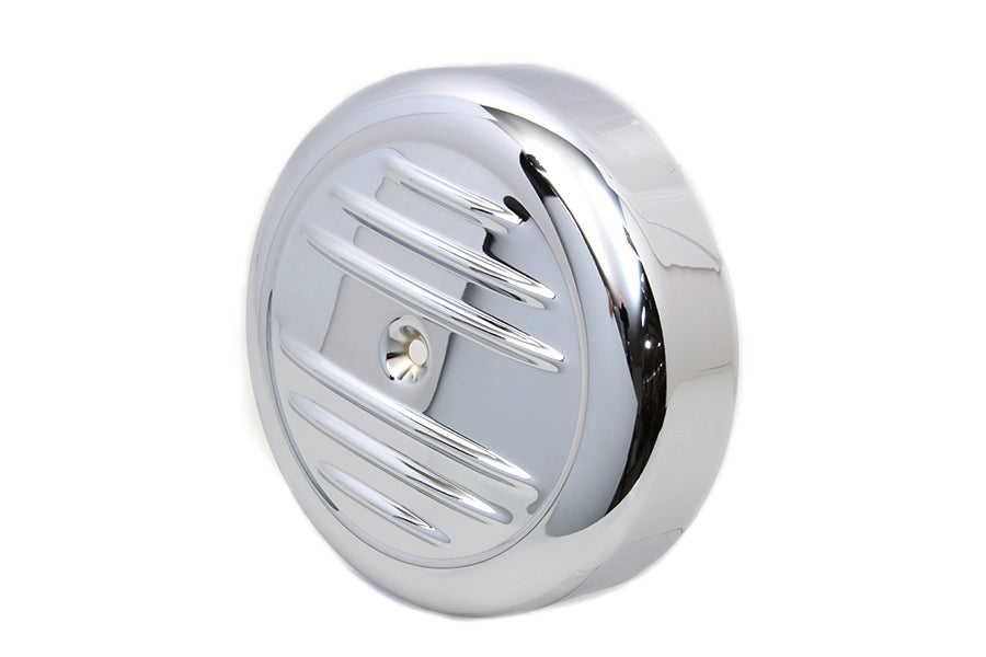 HARLEY 8 inch Chrome Stripe Air Cleaner Cover Fits 0-  Custom, Application