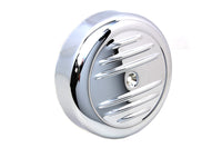 HARLEY 8 inch Chrome Stripe Air Cleaner Cover Fits 0-  Custom, Application