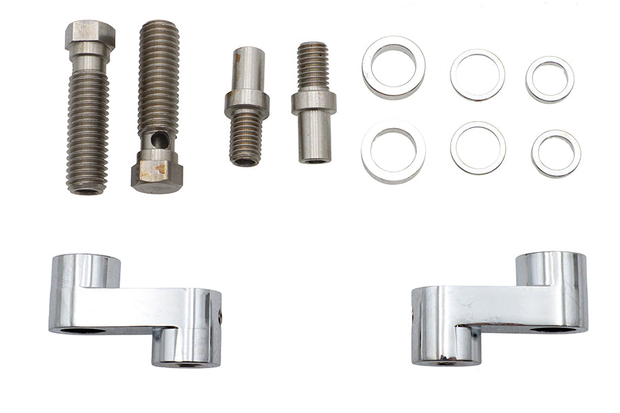 HARLEY Luftfilter-Halterung, Billet, passend für 1991-1998 FXST, 1991-1998 FLST, 1991-1998 FXD, 1991-1