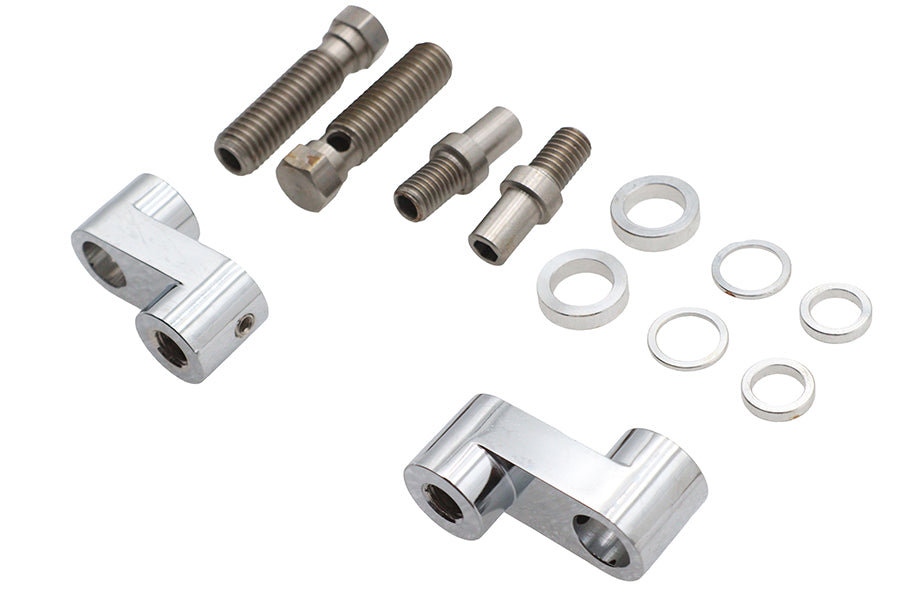 HARLEY Luftfilter-Halterung, Billet, passend für 1991-1998 FXST, 1991-1998 FLST, 1991-1998 FXD, 1991-1