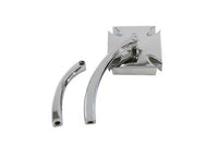 HARLEY Mini Maltese Mirror with Billet Stems Fits 1965-UP All, models for left or right side applica