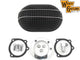 HARLEY Wyatt Gatling Black Oval Mesh Air Cleaner fits 1990-2015 FXST,  1990-2015 FLST,  1990-2007 FLT,  1990-1994 FXR,  1991-2017 FXD,  1988-2006 XL,