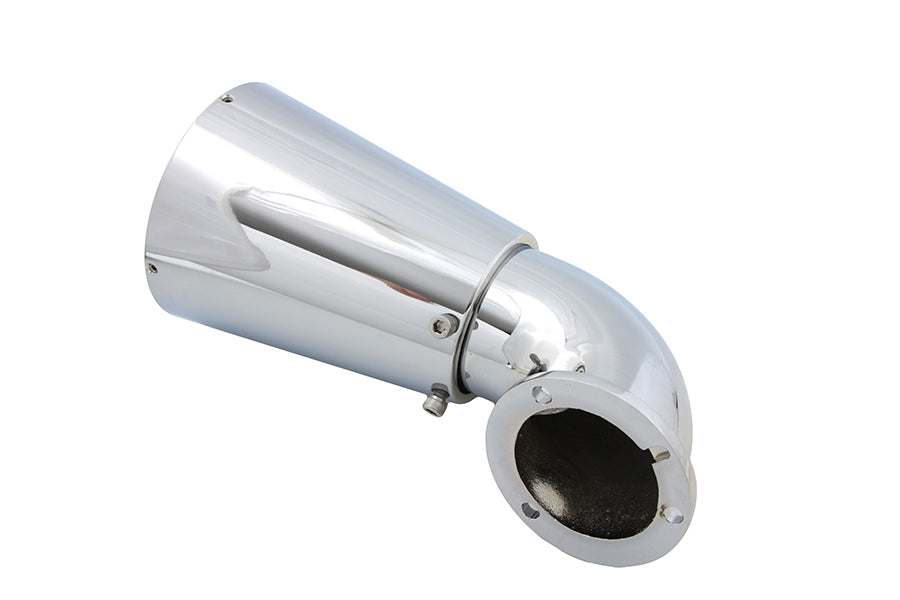 HARLEY Funnel-Luftfilter-Entlüftung Chrom Passend für 1993-2007 FXST, 1993-2007 FLST, 1993-2007 FLT,