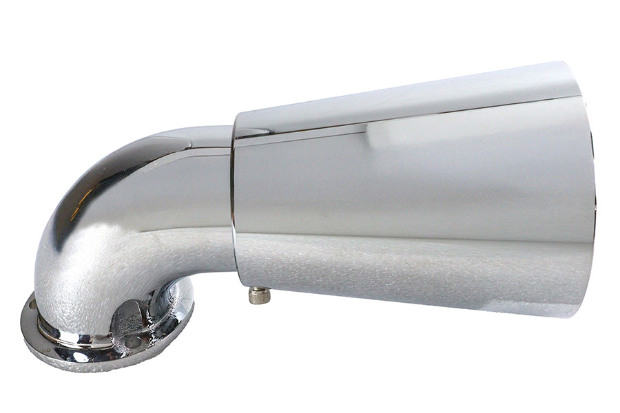 HARLEY Funnel-Luftfilter-Entlüftung Chrom Passend für 1993-2007 FXST, 1993-2007 FLST, 1993-2007 FLT,