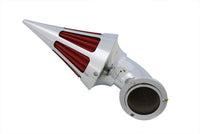 HARLEY Panzer Luftfilter Kegel Spike Style mit Schlitzen Passt 0-  Custom, Anwendung für S&S E Vergaser