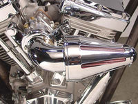 HARLEY Luftfiltergehäuse, konische Ausführung, passend für 1993-2015 FXST, 1993-2015 FLST, 1993-2007 FLT, 199