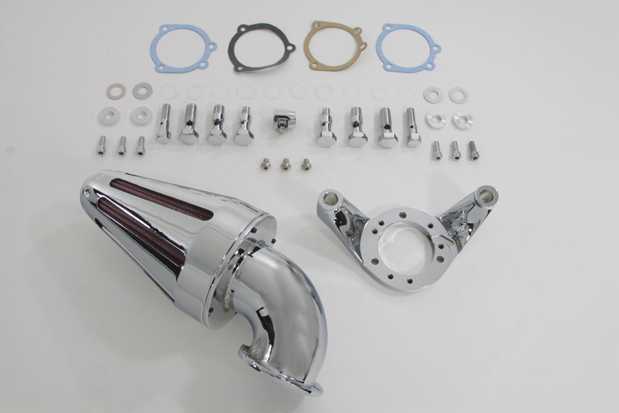 HARLEY Luftfiltergehäuse, konische Ausführung, passend für 1993-2015 FXST, 1993-2015 FLST, 1993-2007 FLT, 199