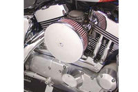 HARLEY *UPDATE Velo Dish Luftfilter Chrom Passend für 1992-2017 FXST, Vergasermodelle 1993-2015 FLST,