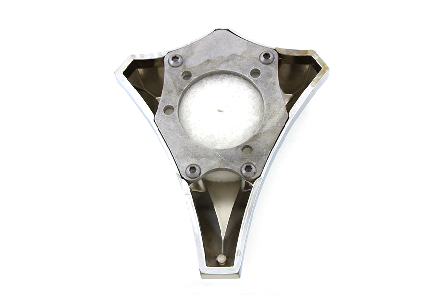HARLEY Chrom Billet Totenkopf-Vergaserabdeckung passend für 1990-2017 FXST, 1990-2017 FLST, 1990-UP F