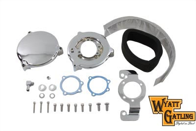 HARLEY Wyatt Gatling New Era Air Cleaner Kit Chrome fits 1988-1990 XL,