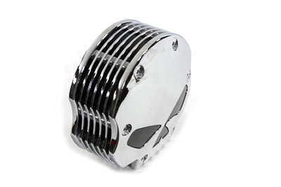HARLEY Wyatt Gatling Chrom-Totenkopf Luftfilter passend für 1988-2006 XL, 1990-2015 FXST, 1990-2007 FLT,