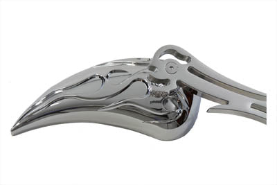 HARLEY Chrome Billet Teardrop Mirror Set Fits 1965-UP All, models for left and right side applicatio