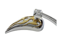 HARLEY Chrom Billet Teardrop Spiegelset, passend für alle Modelle ab 1965, für linke und rechte Seite