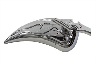 HARLEY Chrom Billet Teardrop Spiegelset passend für alle Modelle ab 1965, für linke und rechte Seite
