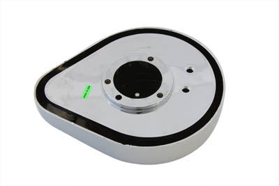 HARLEY Teardrop-Luftfilterkit, Chromflamme, passend für 1988–1990 XL,
