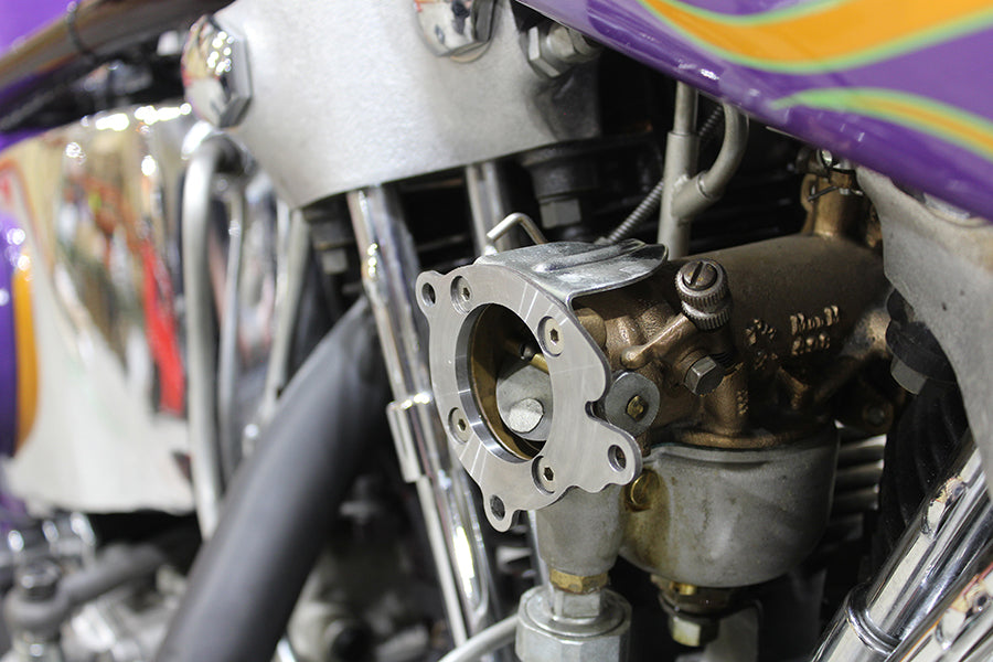 HARLEY Shorty Air Cleaner to Linkert Carburetor Adapter fits 0-  Custom, application