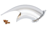 HARLEY Wyatt Gatling Scoop Luftfilter Chrom Passt auf 0- Custom, Anwendungen für S&S E und G Vergaser