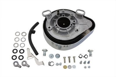 HARLEY S&S Air Cleaner Assembly Chrome fits 1993-1999 FXST,   1991-2003 XL,   1993-1999 FLST,   1993-1999 FLT,   1993-1999 FXD,