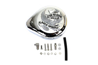 HARLEY Live to Ride Teardrop Luftfilter passend für 1990-2017 FXST, 1990-2017 FLST, 1990-2007 FLT, 1