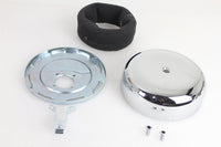 HARLEY Smooth Center Screw Air Cleaner fits 1941-1948 UL,   1941-1952 WL,