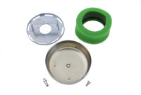 HARLEY Luftfilter Chrom Passend für 1990-2015 FXST, 1990-2015 FLST, 1990-2007 FLT, 1991-2017 FXD,
