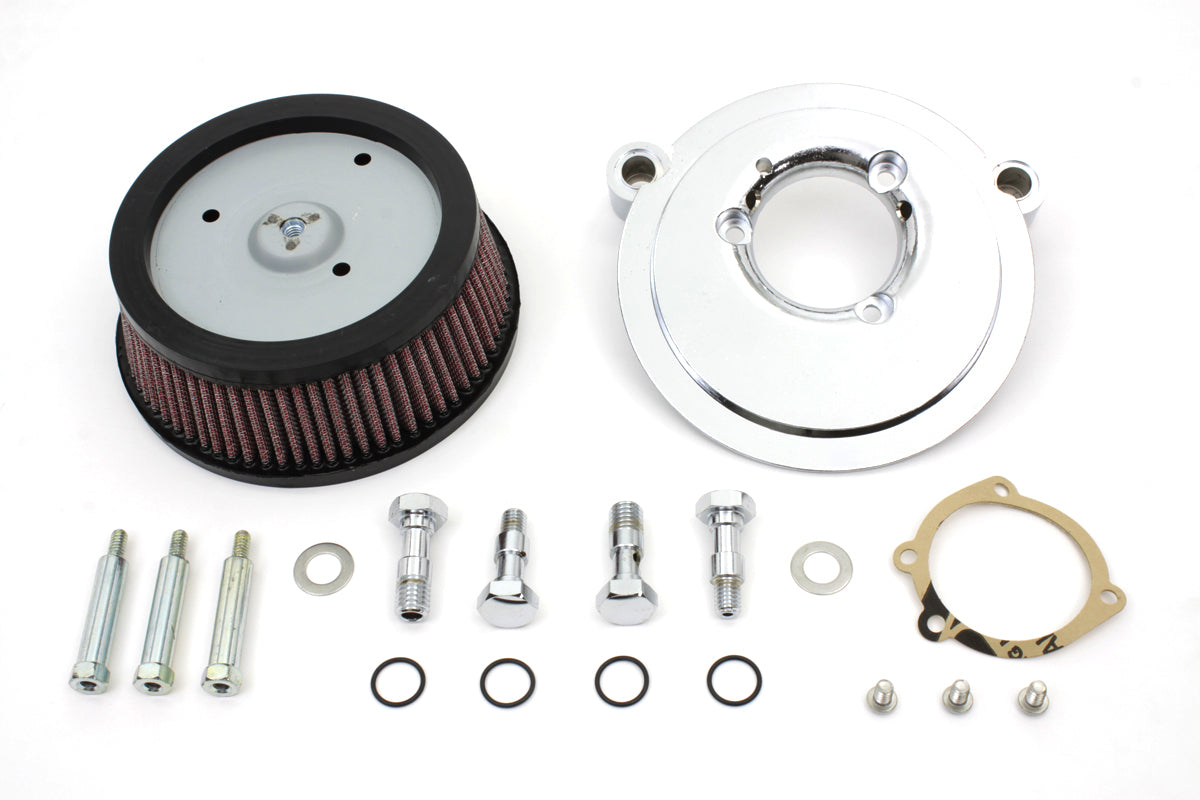 HARLEY Air Cleaner Backing Plate Kit Fits 1992-2007 FLST,   1992-2007 FXST,   1992-2007 FXD,   1993-