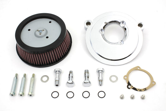 HARLEY Luftfilter-Grundplatte Kit Passt 1992-2007 FLST, 1992-2007 FXST, 1992-2007 FXD, 1993-