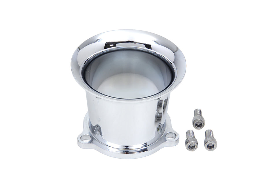 HARLEY Chrome 2.5 inch Velocity Stack CV fits 1990-2017 FXST,   1990-2017 FLST,   1990-2017 FXD,   1990-UP FLT,   1990-1994 FXR,   1988-UP XL,