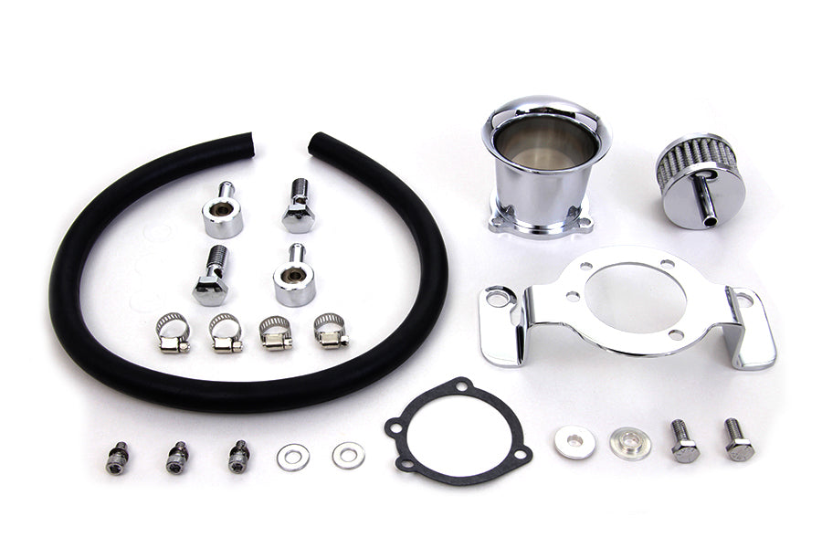 HARLEY Velocity Stack Kit Chrom passend für 1993-1999 FXST, 1993-1999 FLST, 1993-1999 FLT, 1993-1999