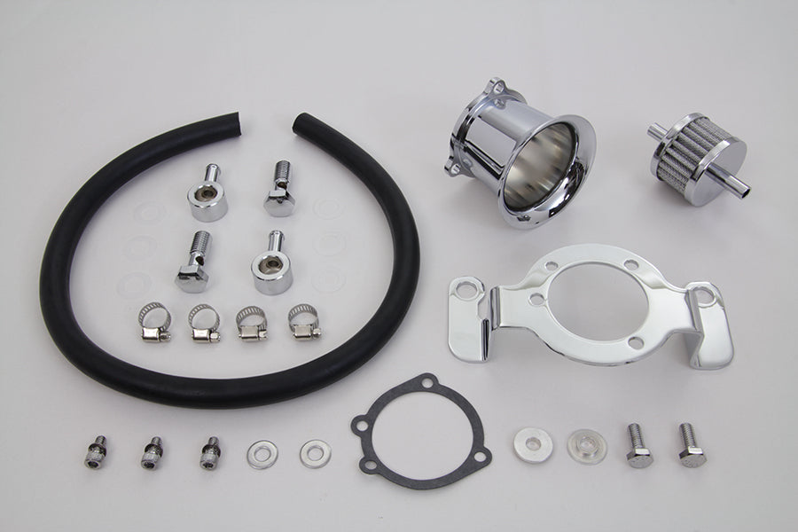 HARLEY Velocity Stack Kit Chrom passend für 1993-1999 FXST, 1993-1999 FLST, 1993-1999 FLT, 1993-1999
