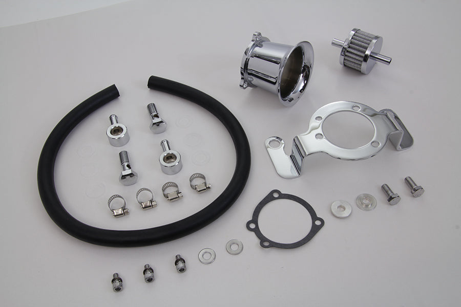 HARLEY Velocity Stack Kit Chrom passend für 1993-1999 FXST, 1993-1999 FLST, 1993-1999 FLT, 1993-1999