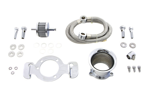 HARLEY Velocity Stack Kit Chrome fits 1991-UP XL,