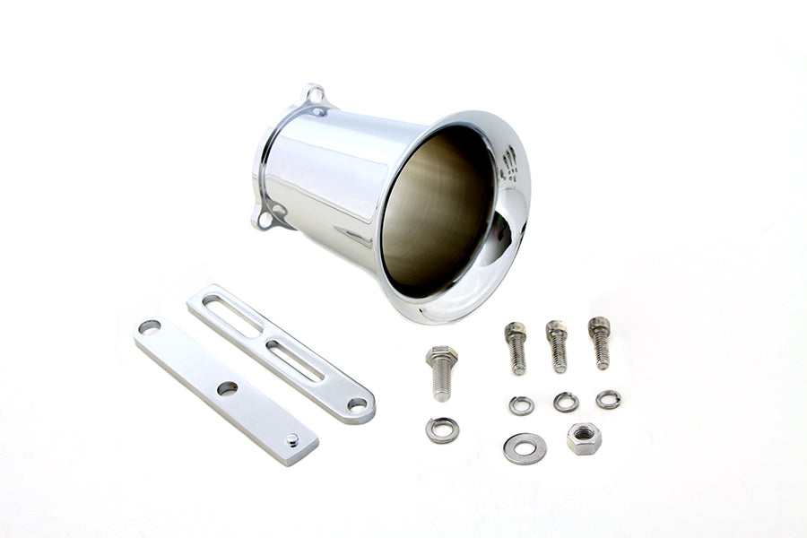 HARLEY Velocity Stack Kit Chrom Passt 0-  Custom, Anwendung für S&S E" und "G" Vergaser"