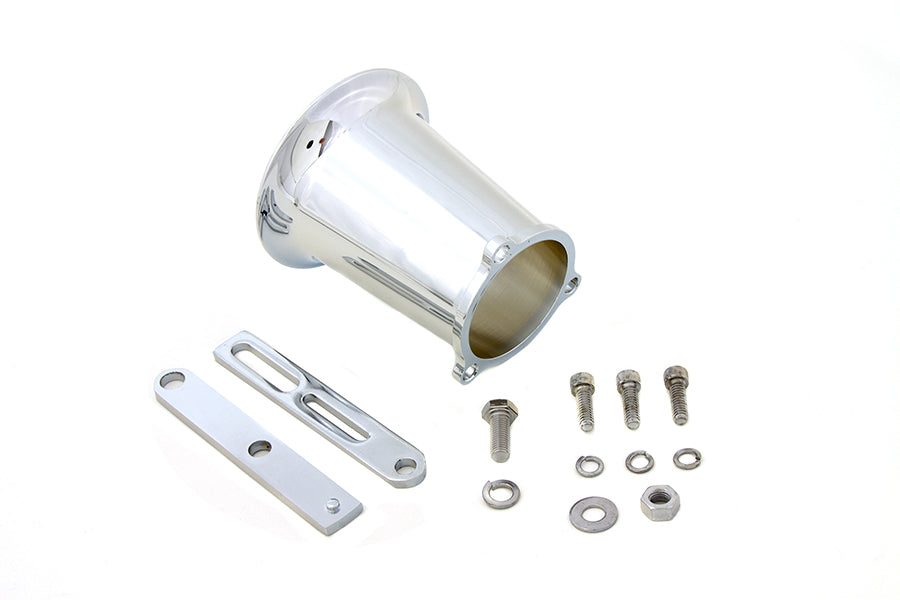 HARLEY Velocity Stack Kit Chrom Passt 0-  Custom, Anwendung für S&S E" und "G" Vergaser"