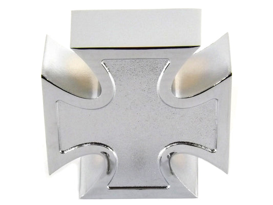 HARLEY Chrome Maltese Cross Air Cleaner Cover Fits 0-  Custom, application