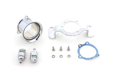 HARLEY Velocity Stack Kit Chrome fits 1999-2007 FXST,  1999-2007 FLST,  1999-2007 FXD,