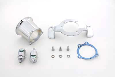 HARLEY Velocity Stack Kit Chrome fits 1999-2007 FXST,  1999-2007 FLST,  1999-2007 FXD,