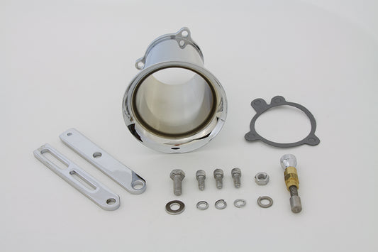 HARLEY Super Velocity Stack Kit Chrom Passt 0- Custom, Anwendung für S&S E- und G-Vergaser