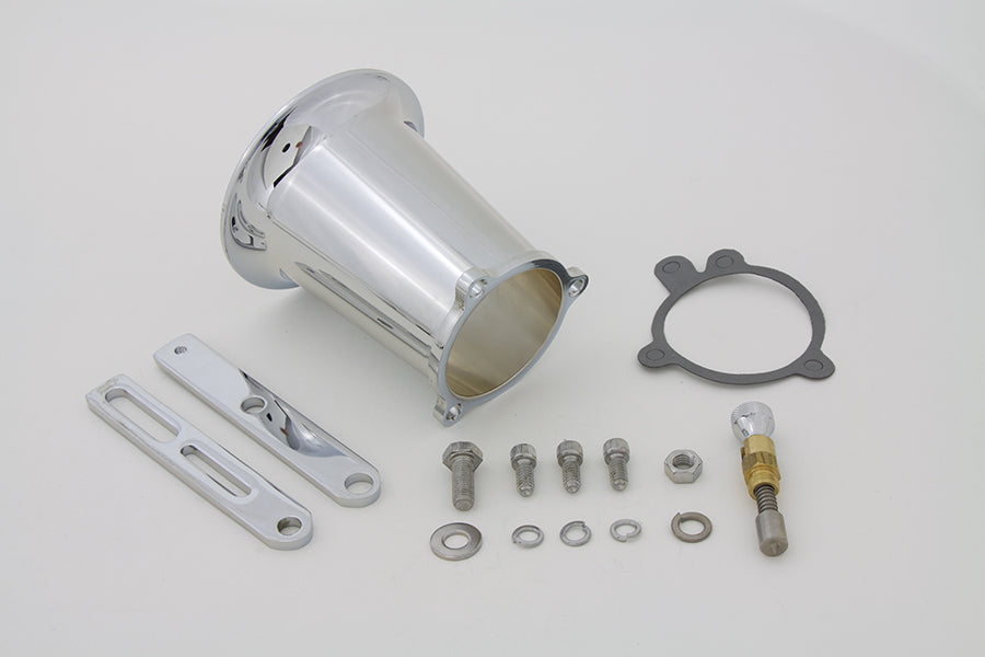 HARLEY Super Velocity Stack Kit Chrom Passt 0- Custom, Anwendung für S&S E- und G-Vergaser