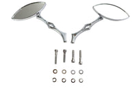 HARLEY Eagle Eye Spiegel-Set Billet Chrom Passt für 1965-UP alle Modelle, für linke und rechte Seite