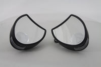 HARLEY Verkleidungsspiegel Set Schwarz Passend für 1996–2010 FLHT,