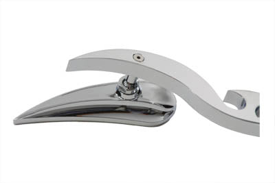 HARLEY Teardrop-Spiegelset Chrom passend für 1965-UP alle Modelle, für links- und rechtsseitige Anbringung