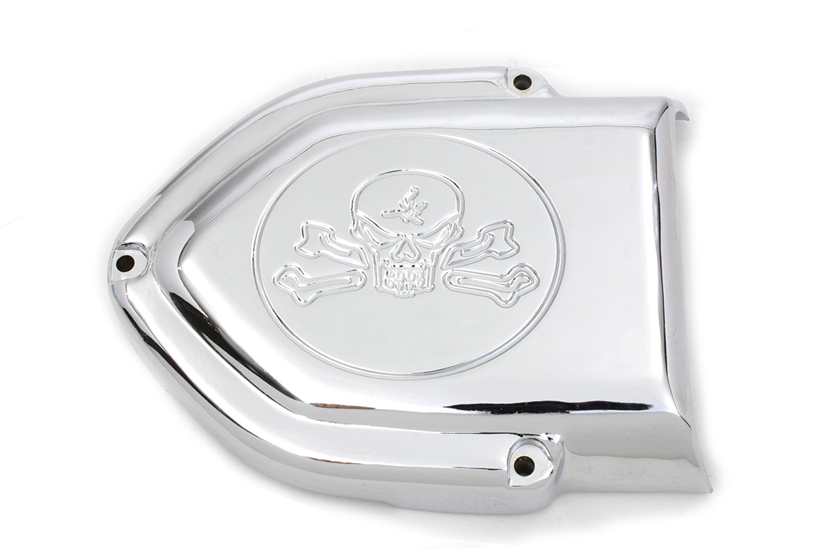 HARLEY Luftfilterabdeckung mit Totenkopf-Design Passend für 0-  Custom, Anwendung 0-  Custom, Anwendung