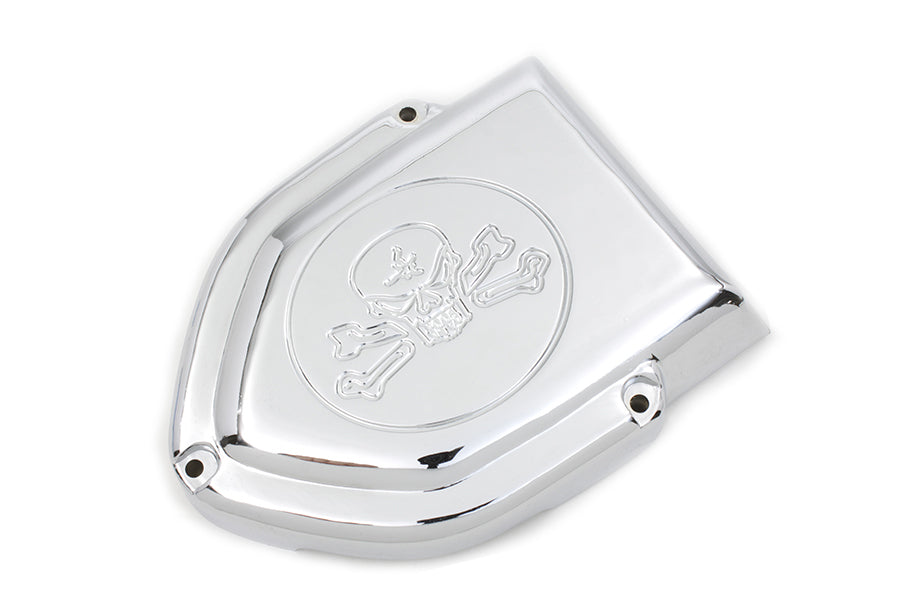 HARLEY Luftfilterabdeckung mit Totenkopf-Design Passend für 0-  Custom, Anwendung 0-  Custom, Anwendung